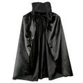 Mey İthalat® Siyah Renk Yakalı Halloween Pelerini 90 cm