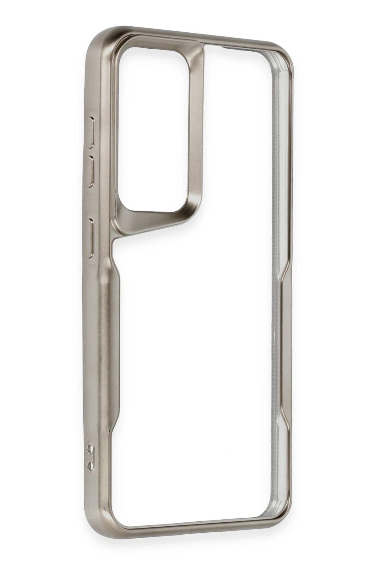Mey İthalat® Samsung Galaxy S24 Kılıf Boyi Silikon Kapak - Titan Gri
