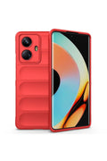 Mey İthalat® Realme 10 Pro 5G Kılıf Optimum Silikon - Kırmızı