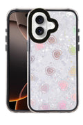 Mey İthalat® iPhone 16 Lumi Desenli Kapak - Siyah