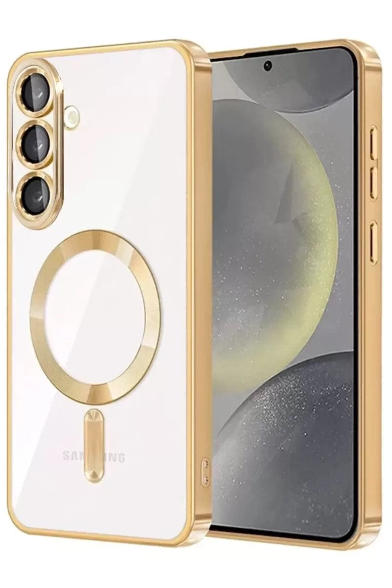 Mey İthalat® Samsung Galaxy A37 5G Kross Magneticsafe Kapak - Gold
