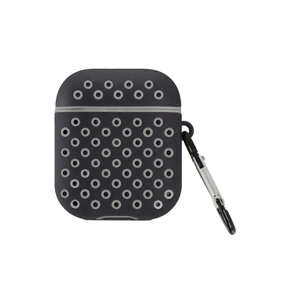 Mey İthalat® Airpods 2 (2.nesil) Spor Delikli Kılıf - Siyah-Gri