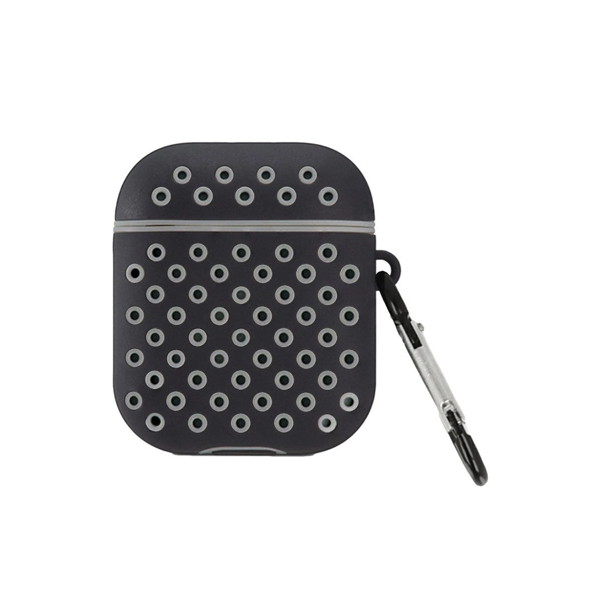 Mey İthalat® Airpods 2 (2.nesil) Spor Delikli Kılıf - Siyah-Gri