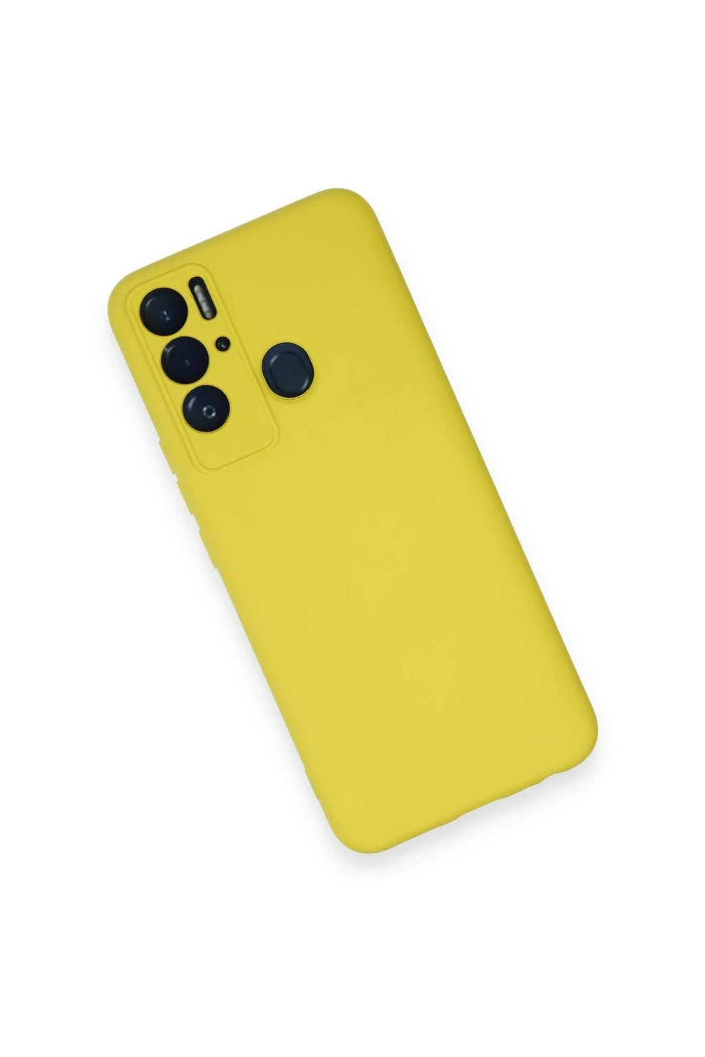 Mey İthalat® Tecno Pova Neo Kılıf Nano içi Kadife Silikon - Sarı