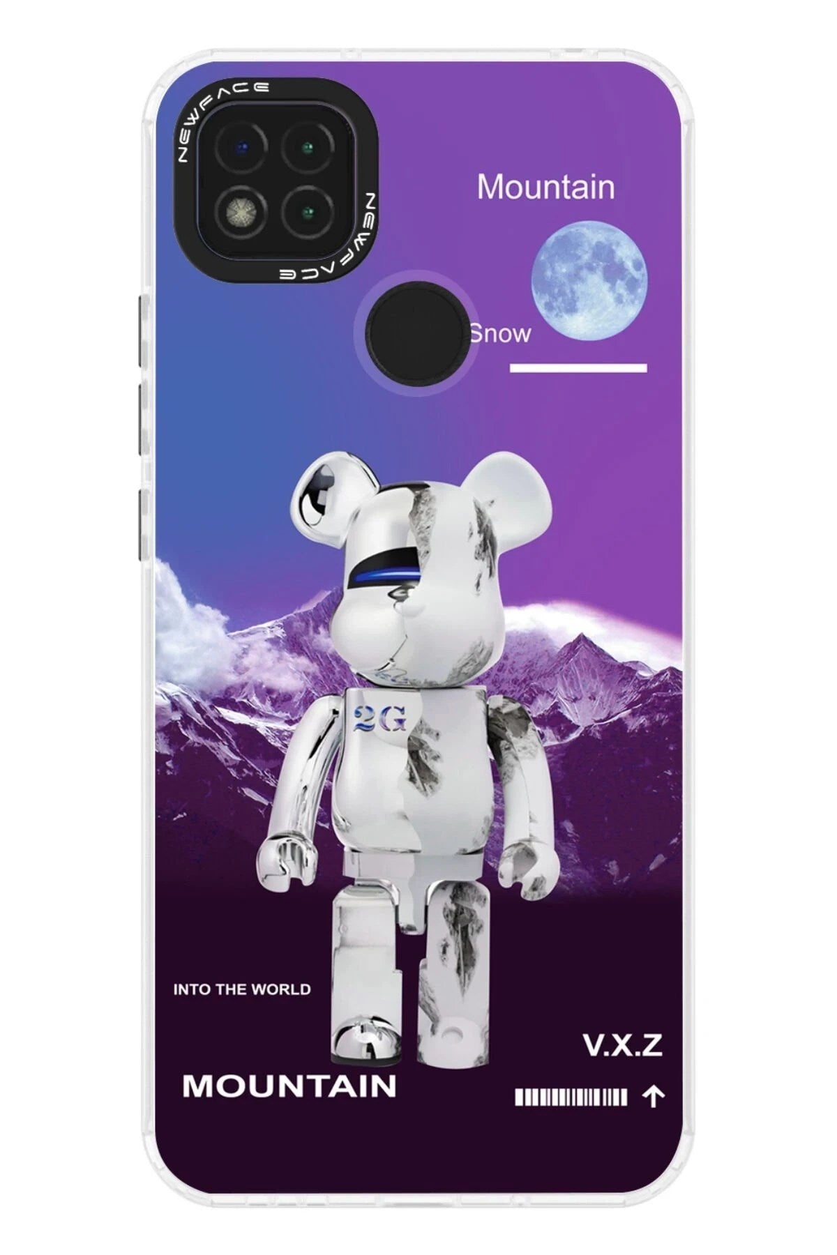 Mey İthalat® Redmi 9C Kılıf Estoril Desenli Kapak - Estoril - 8