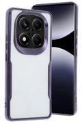 Mey İthalat® Redmi Note 14 Pro 4G Kılıf Boyi Silikon Kapak - Derin Mor
