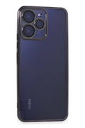 Mey İthalat® Redmi 12 Kılıf Lensli Silikon - Mor