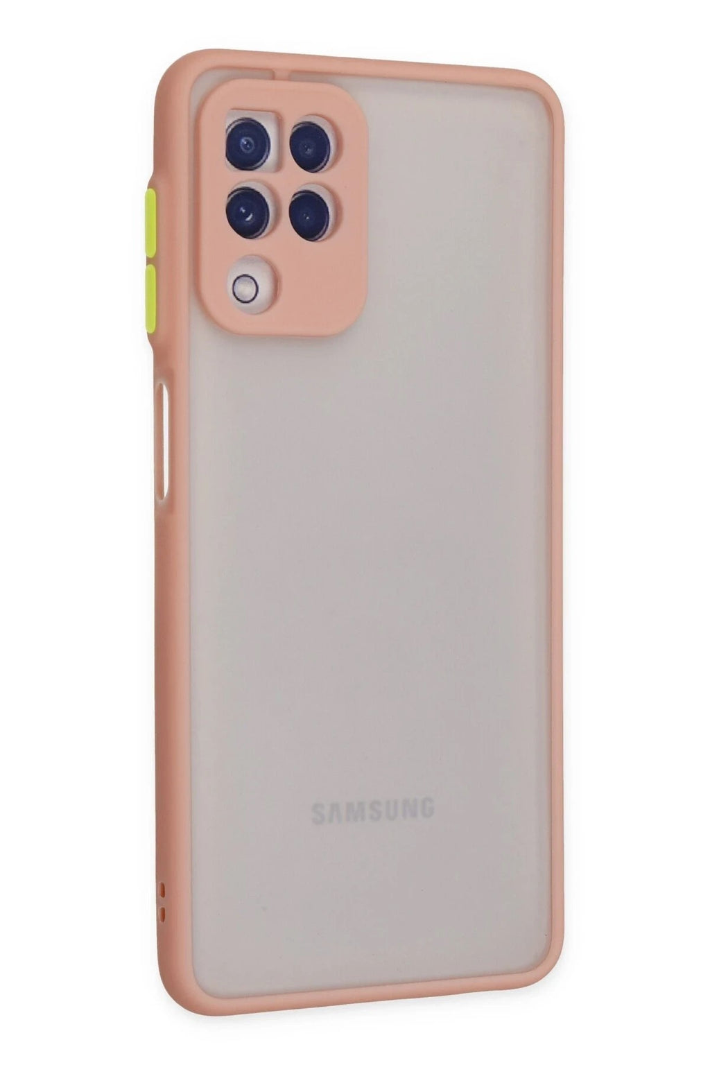 Mey İthalat® Samsung Galaxy A22 Kılıf Montreal Silikon Kapak - Pembe