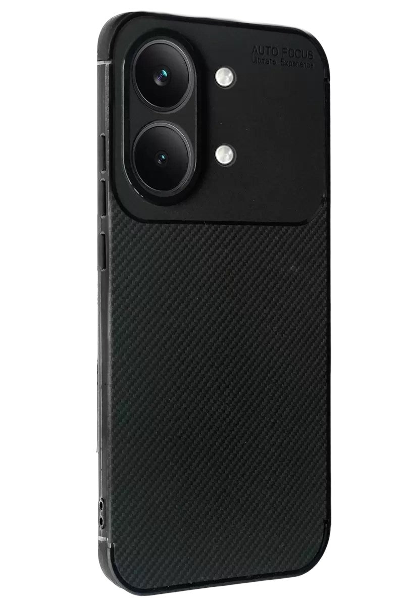 Mey İthalat® Poco X8 Pro Max Auto Focus Karbon Kapak - Siyah