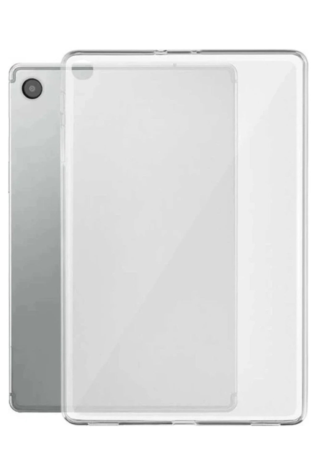 Mey İthalat® Samsung Galaxy X200 Tab A8 10.5 Kılıf Tablet Şeffaf Silikon - Şeffaf