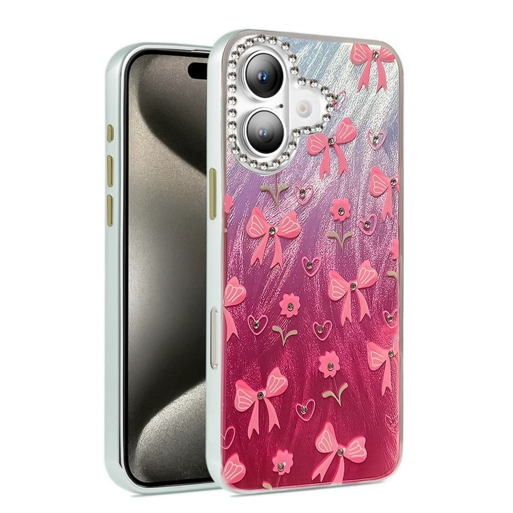 Mey İthalat® iPhone 16 Kılıf Blade Aynalı Desenli Kapak - Desen 3