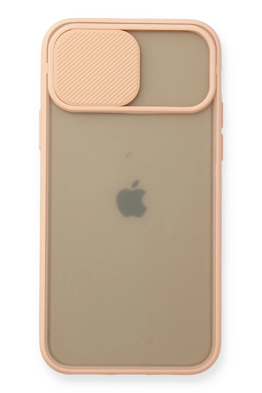Mey İthalat® iPhone 11 Pro Kılıf Palm Buzlu Kamera Sürgülü Silikon - Pembe