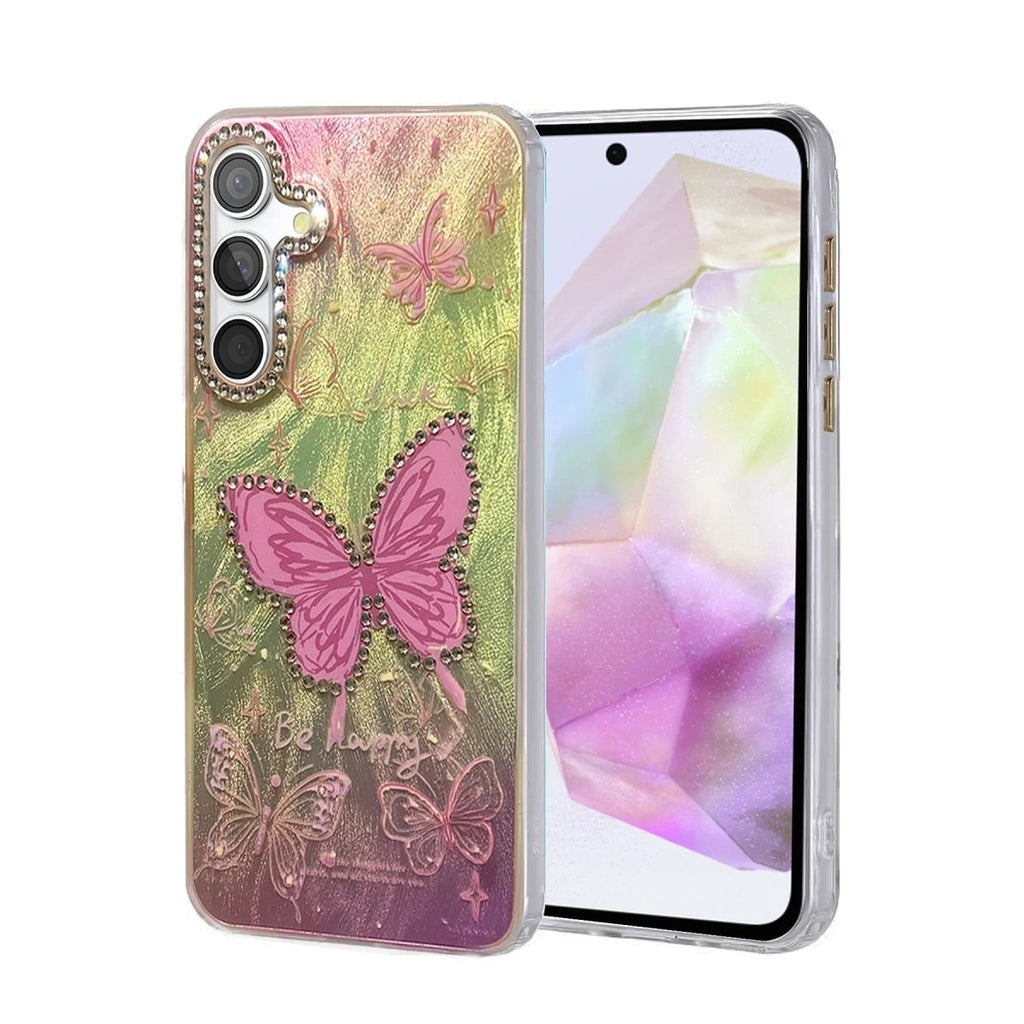 Mey İthalat® Samsung Galaxy A35 5G Kılıf Blade Aynalı Desenli Kapak - Desen 5