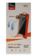 Mey İthalat® Samsung Galaxy S23 Ultra AutoKit 5in1 Fiber Hayalet Cam Ekran Koruyucu