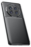 Mey İthalat® Realme 12 Pro Plus Kılıf Auto Focus Karbon Kapak - Siyah