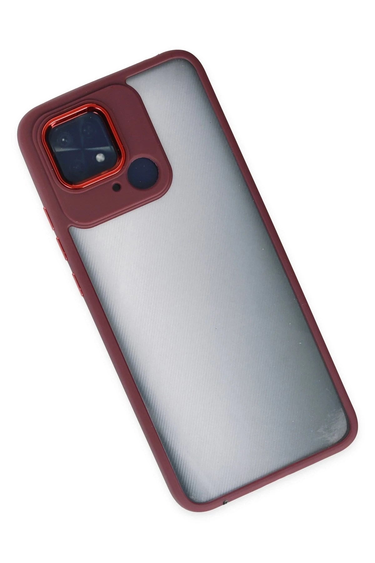 Mey İthalat® Redmi 10C Kılıf Dora Kapak - Kırmızı