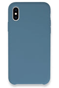 Mey İthalat® iPhone XS Max Kılıf Lansman Legant Silikon - Açık Mavi