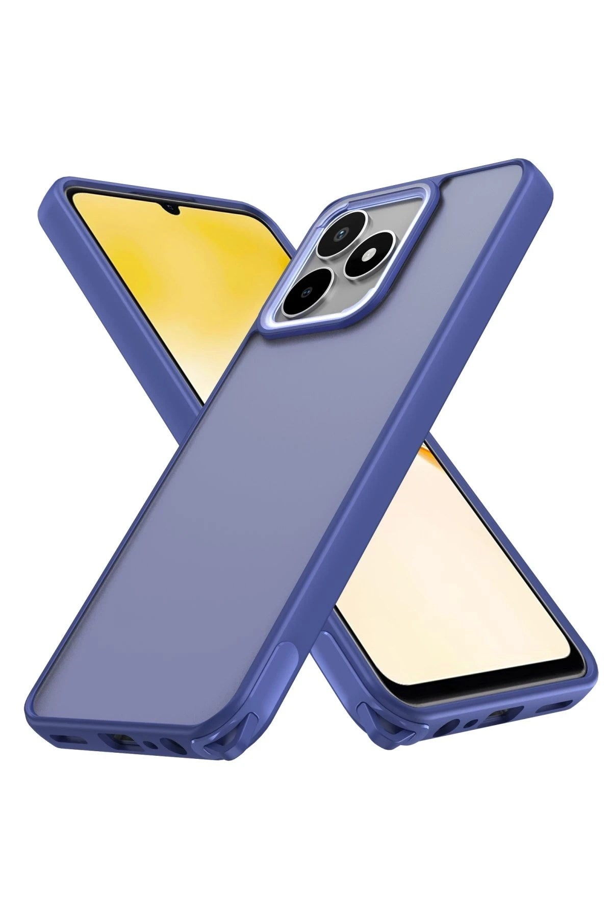 Mey İthalat® Realme C53 Kılıf Elegant Kapak - Açık Mavi