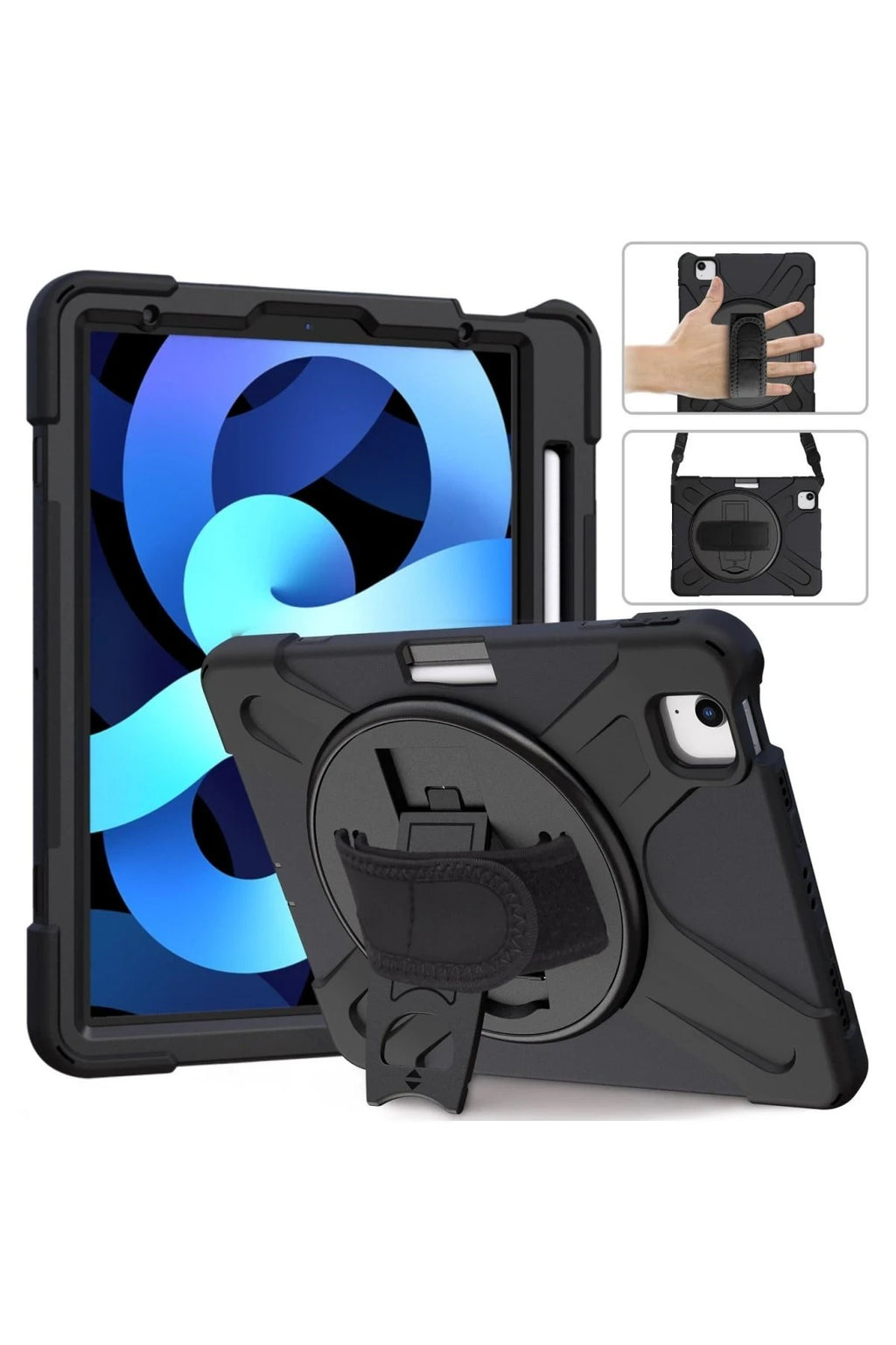 Mey İthalat® iPad Pro 11 (2020) Kılıf Amazing Tablet Kapak - Siyah