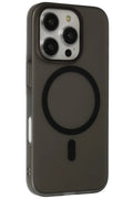 Mey İthalat® iPhone 16 Pro Tuna PC Slim Magsafe Kapak - Siyah