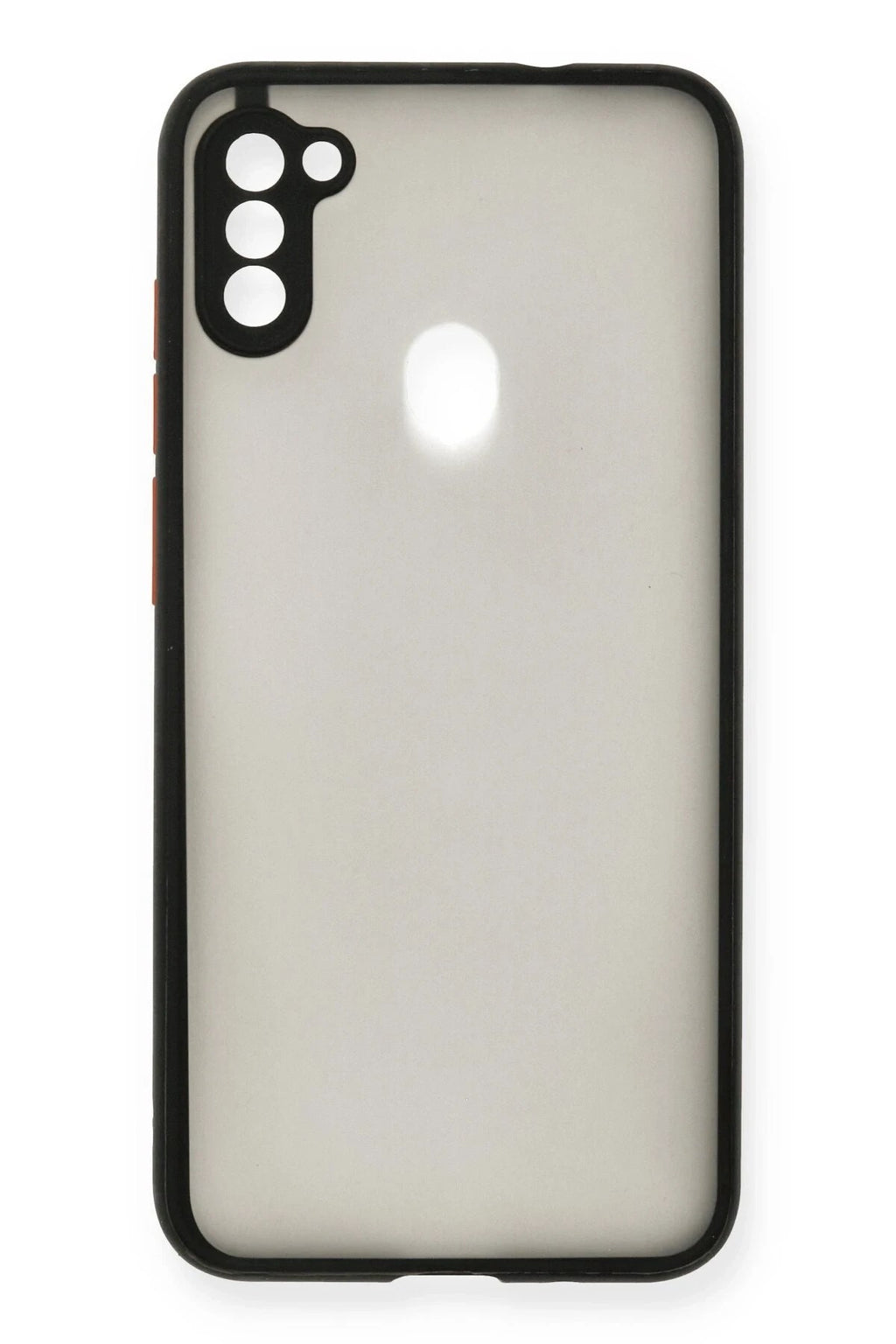 Mey İthalat® Samsung Galaxy A11 Kılıf Montreal Silikon Kapak - Siyah