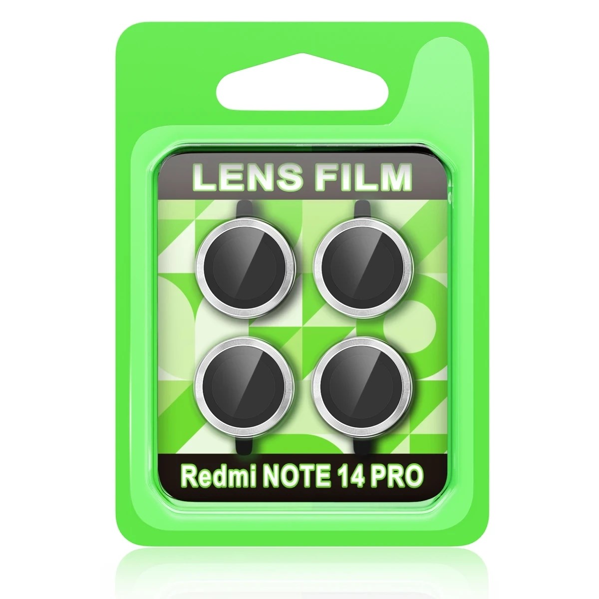 Mey İthalat® Redmi Note 14 Pro 5G Raze Metal Kamera Lens - Gümüş