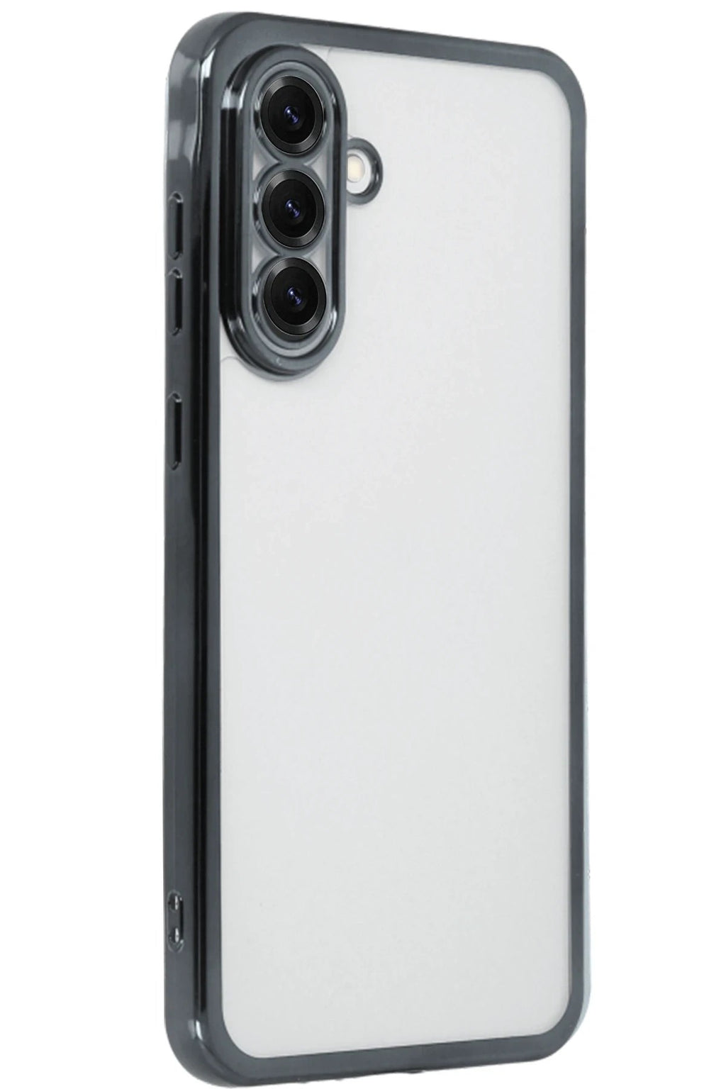 Mey İthalat® Samsung Galaxy A56 Kılıf Lensli Silikon - Siyah