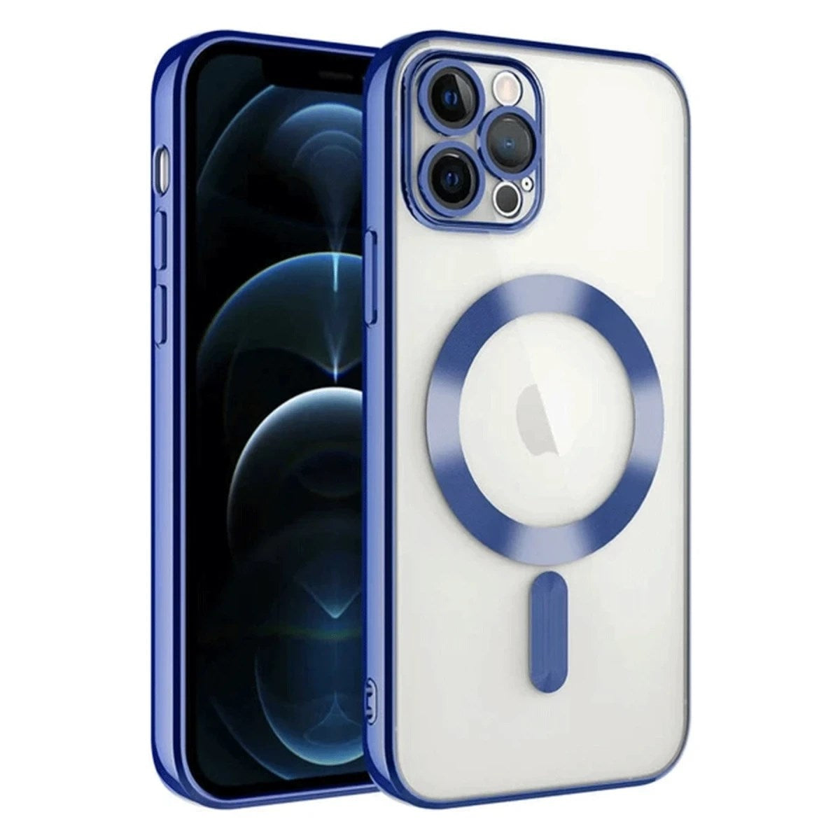 Mey İthalat® iPhone 14 Pro Max Kılıf Kross Magneticsafe Kapak - Lacivert