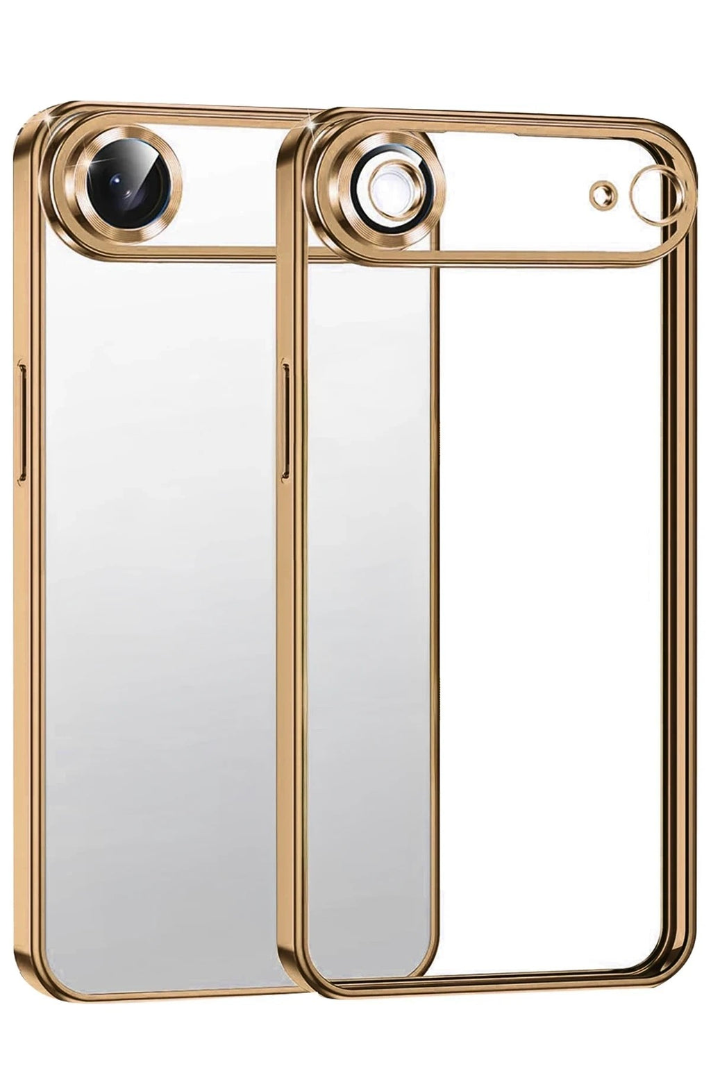 Mey İthalat® iPhone 17 Air Lensli Silikon - Çöl Titanyum