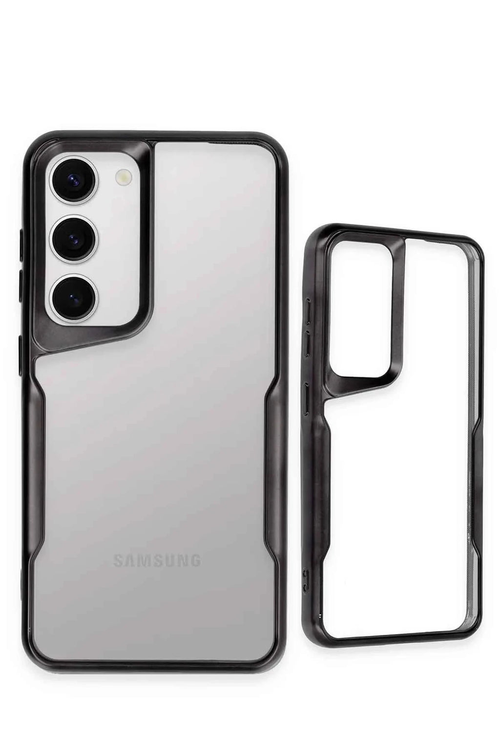 Mey İthalat® Samsung Galaxy S23 Kılıf Boyi Silikon Kapak - Siyah