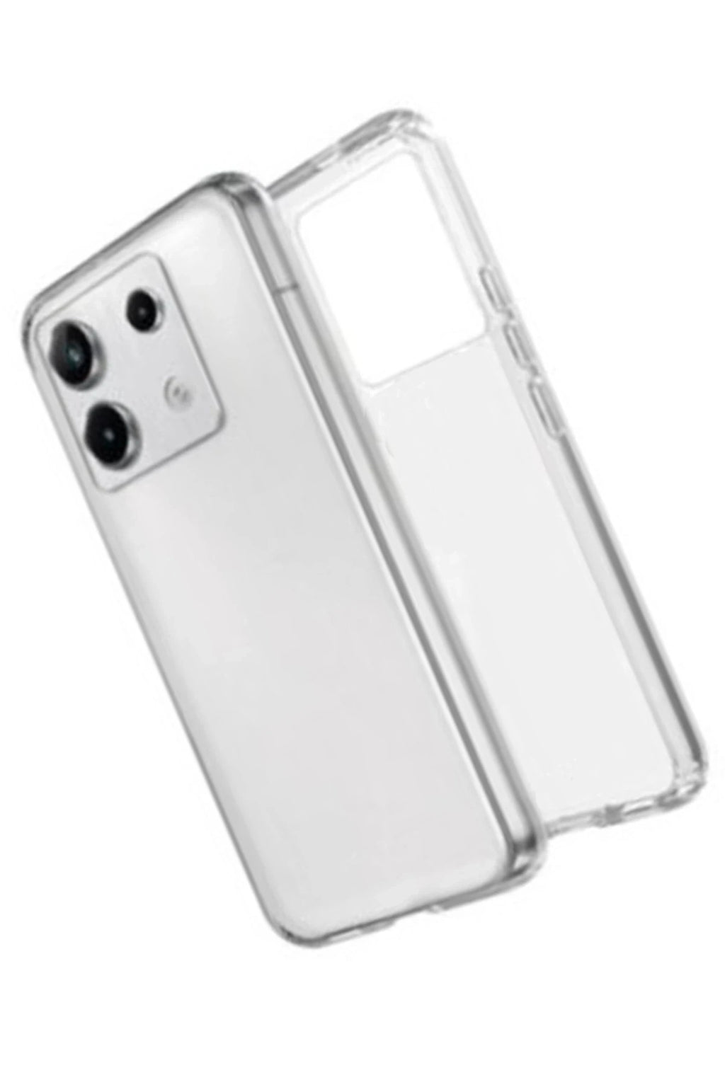Mey İthalat® Redmi Note 13 Pro 4G Kılıf Lüx Şeffaf Silikon