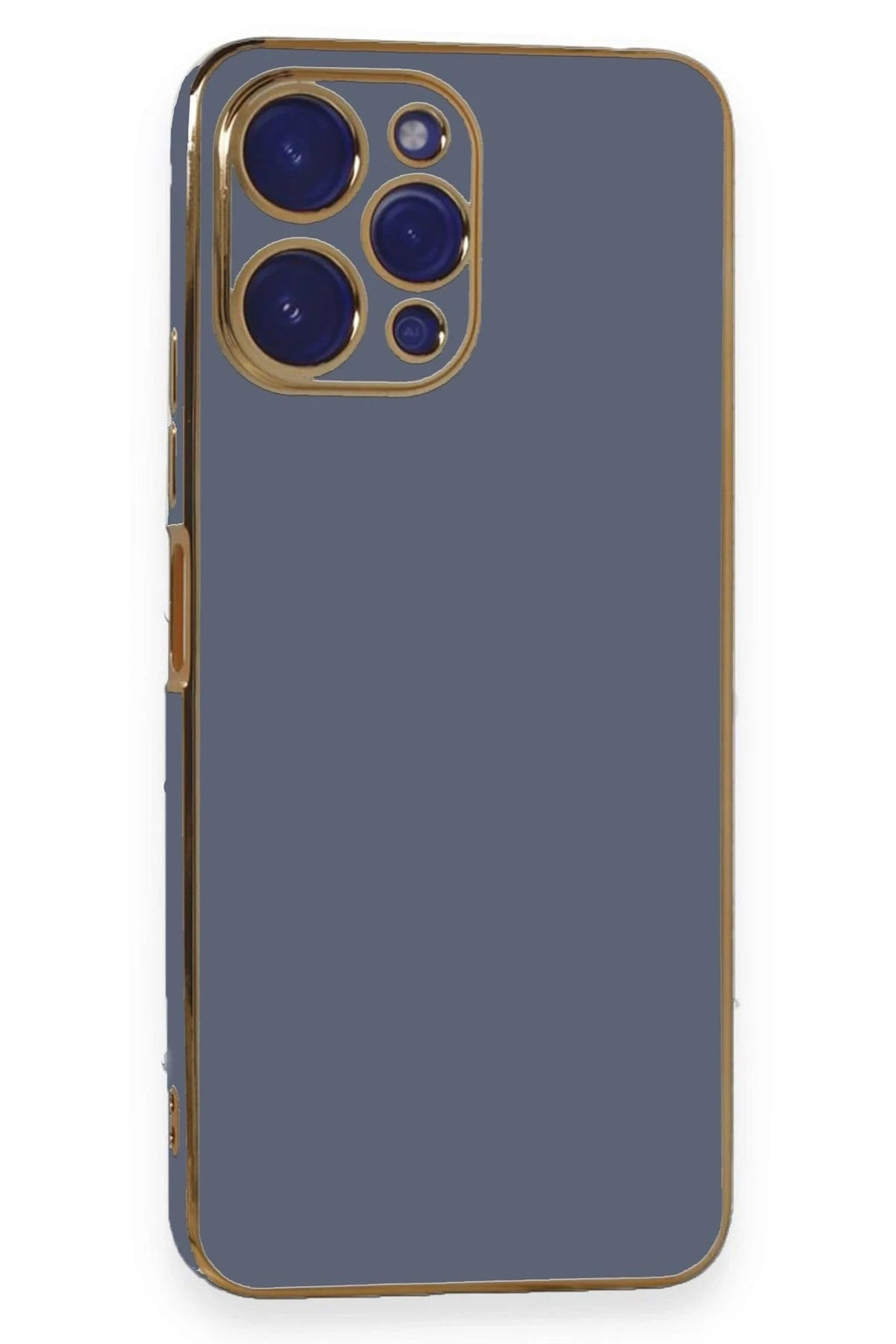Mey İthalat® Poco M6 Pro 5G Kılıf Volet Silikon - Mavi