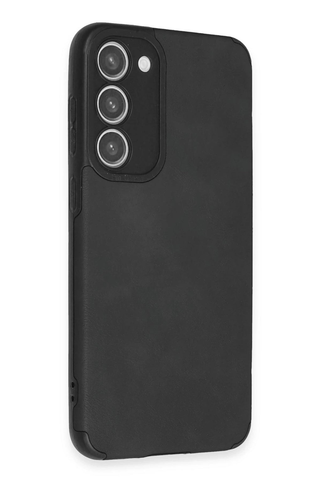 Mey İthalat® Samsung Galaxy S23 Plus Kılıf Loop Deri Silikon - Siyah