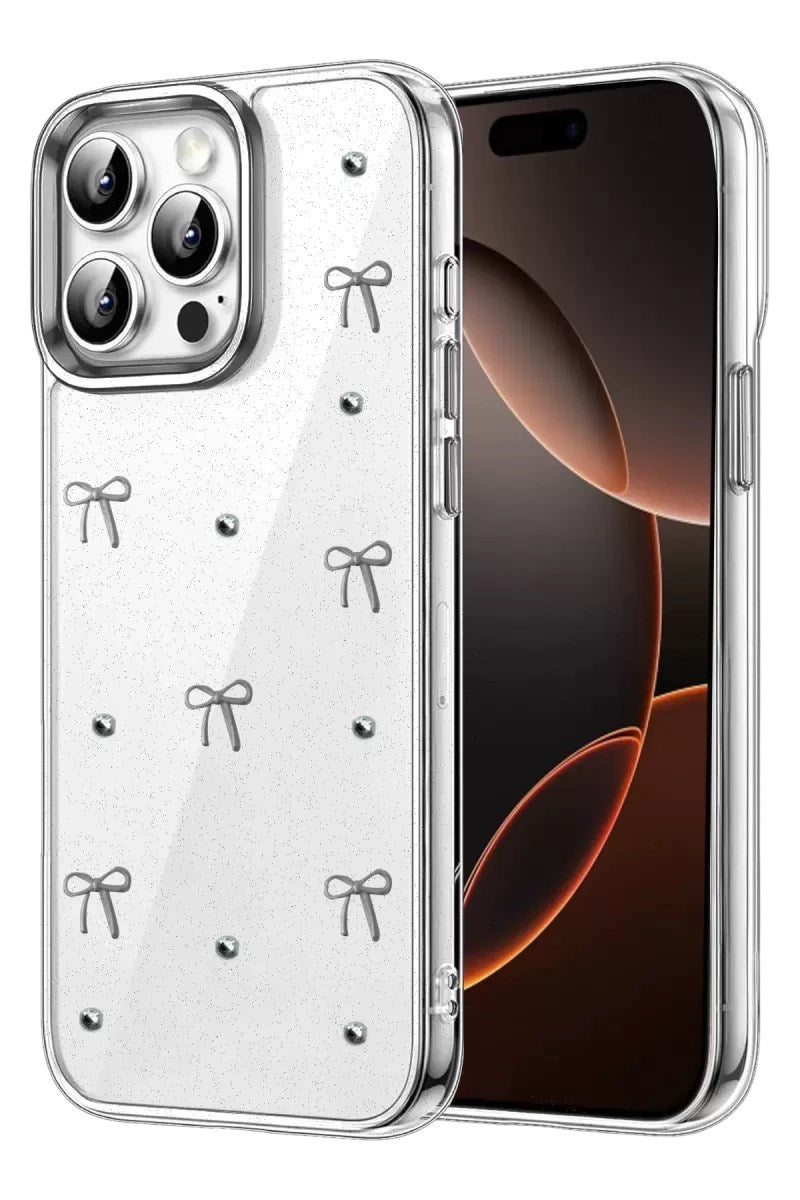Mey İthalat® iPhone 15 Pro Max Fiyonk Desenli Kapak - Desen 5