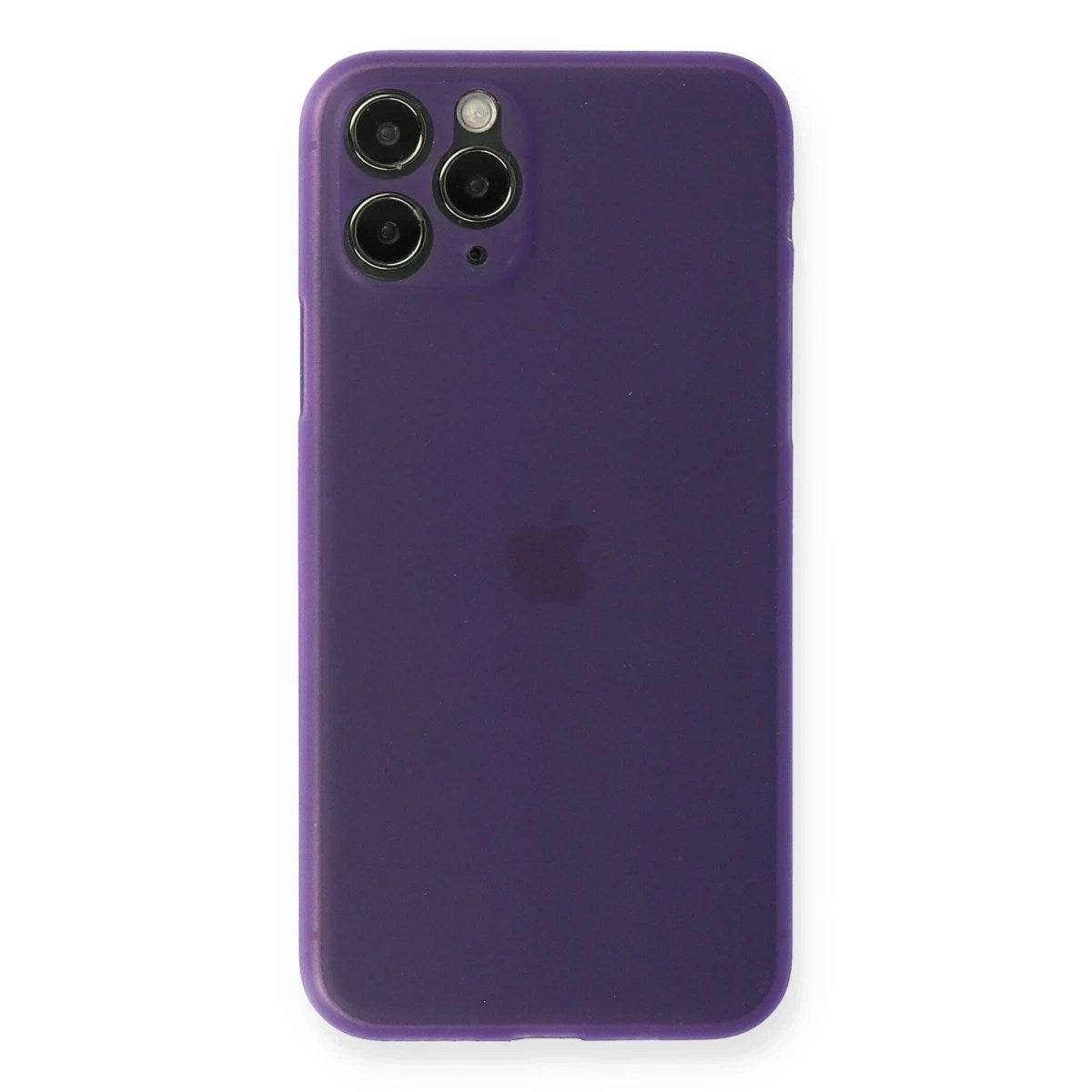 Mey İthalat® iPhone 11 Pro Kılıf PP Ultra İnce Kapak - Mor