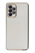 Mey İthalat® Samsung Galaxy A52 Kılıf Volet Silikon - Beyaz