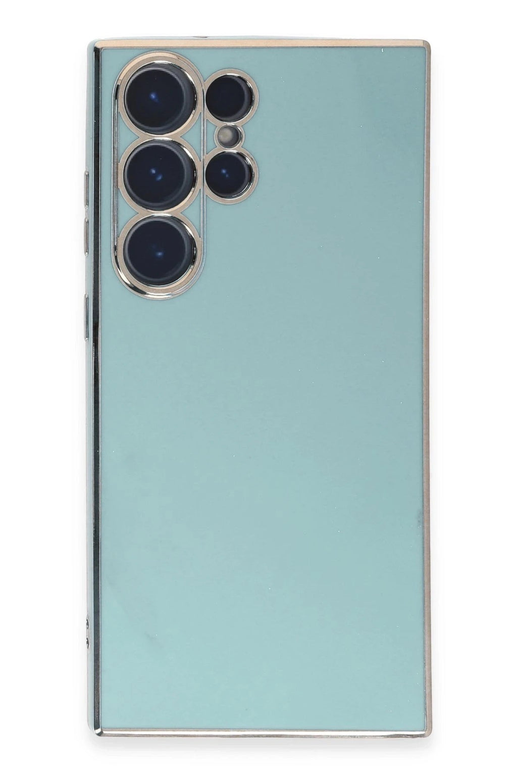 Mey İthalat® Samsung Galaxy S23 Ultra Kılıf Volet Silikon - Açık Yeşil