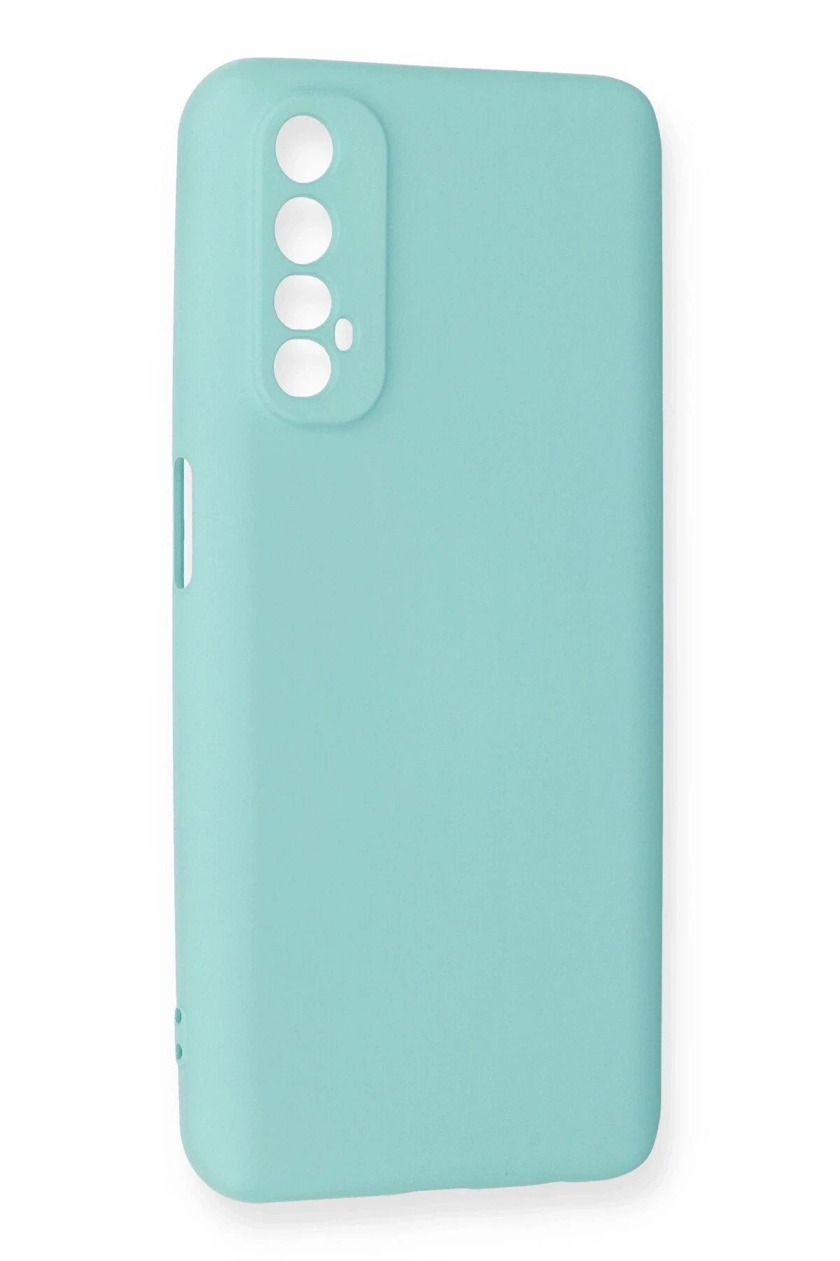Mey İthalat® Realme 7 Kılıf Nano içi Kadife Silikon - Turkuaz