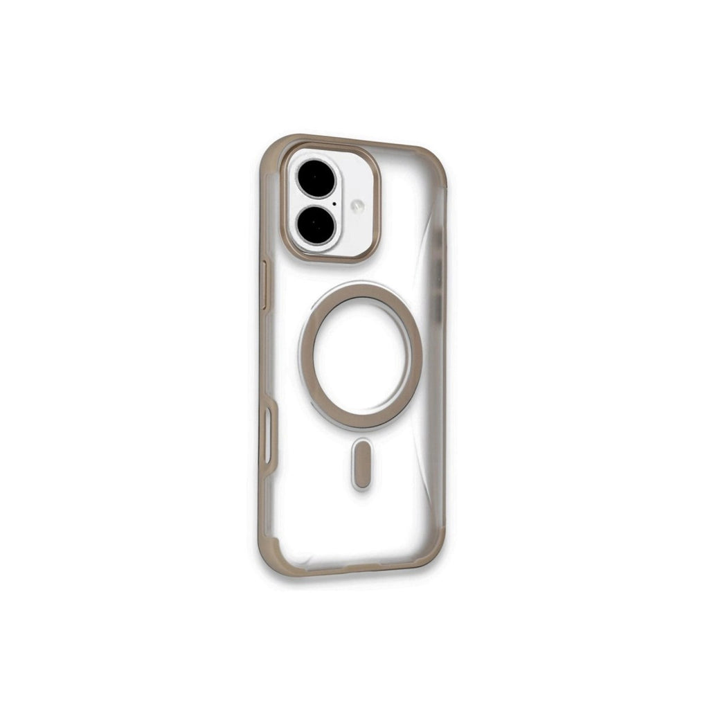Mey İthalat® iPhone 16 Hilton Magsafe Kapak - Gold