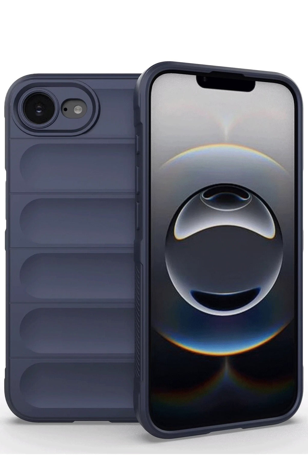 Mey İthalat® iPhone 16E Kılıf Optimum Silikon - Lacivert