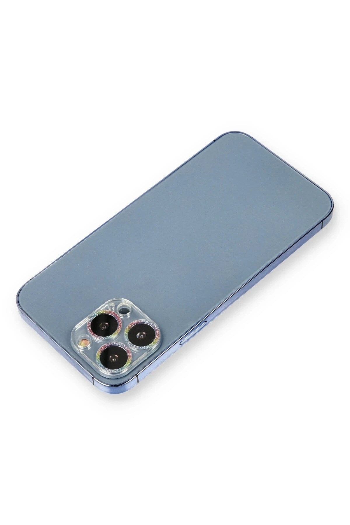 Mey İthalat® iPhone 12 Pro Shine Kamera Lens Koruma Cam - Rainbow