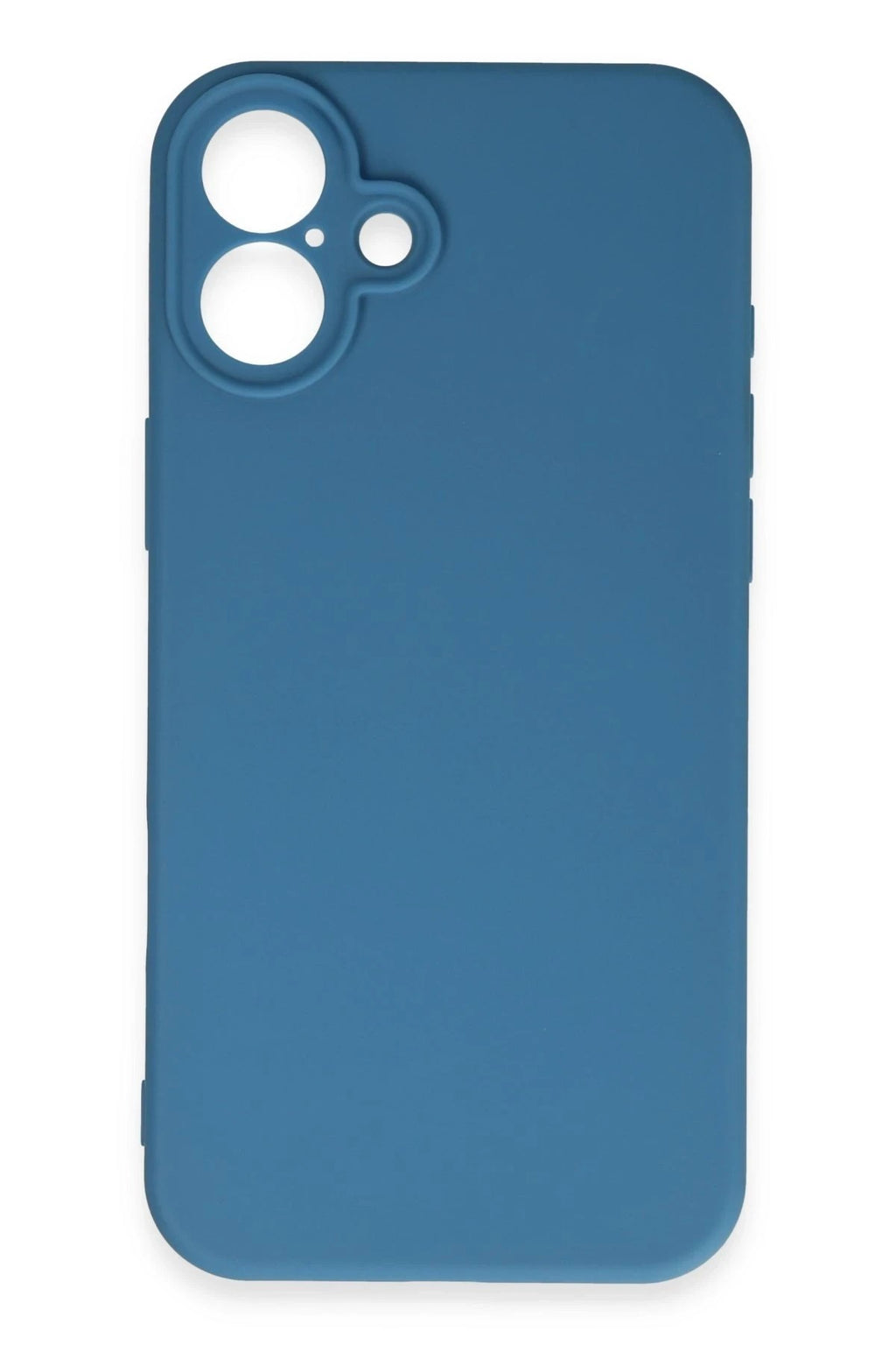 Mey İthalat® iPhone 16 Plus Kılıf First Silikon - Mavi