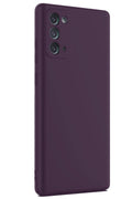 Mey İthalat® Samsung Galaxy Note 20 Kılıf First Silikon - Mürdüm