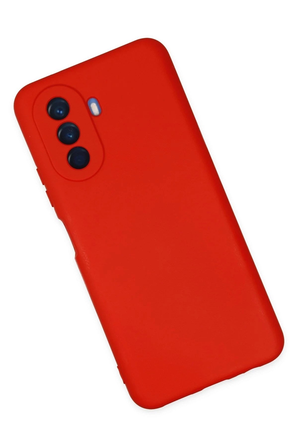 Mey İthalat® Huawei Nova Y70 Kılıf Nano içi Kadife Silikon - Kırmızı