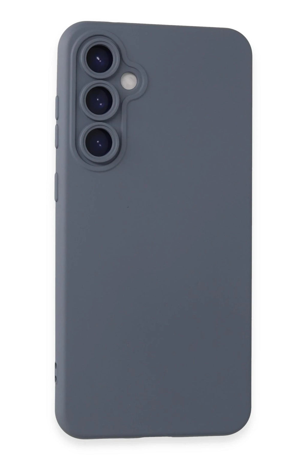 Mey İthalat® Samsung Galaxy S24 Kılıf Nano içi Kadife Silikon - Gri