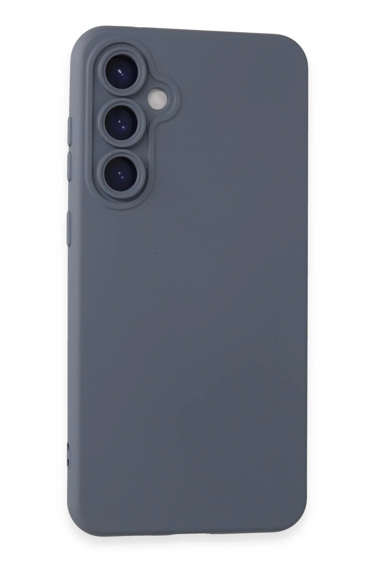 Mey İthalat® Samsung Galaxy S24 Kılıf Nano içi Kadife Silikon - Gri