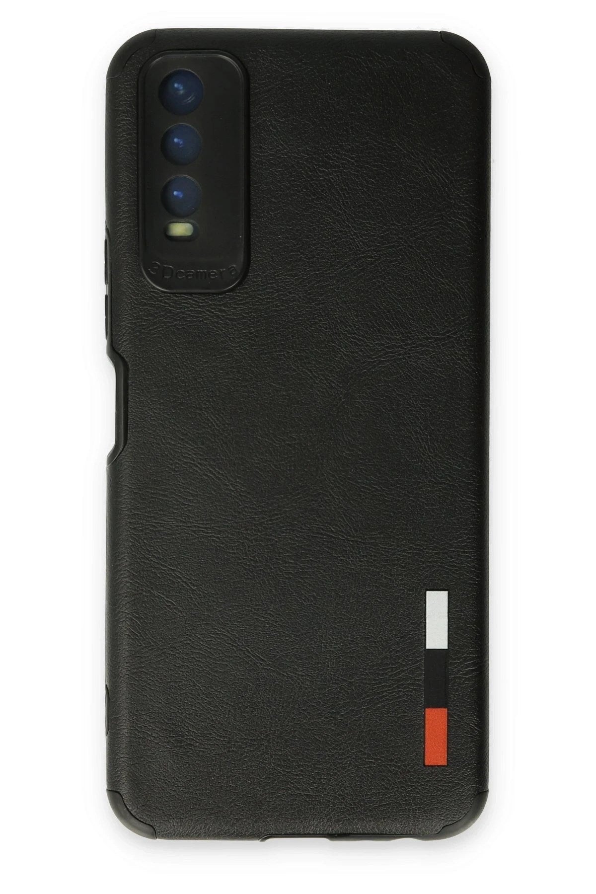 Mey İthalat® Vivo Y11S Kılıf Loop Deri Silikon - Siyah