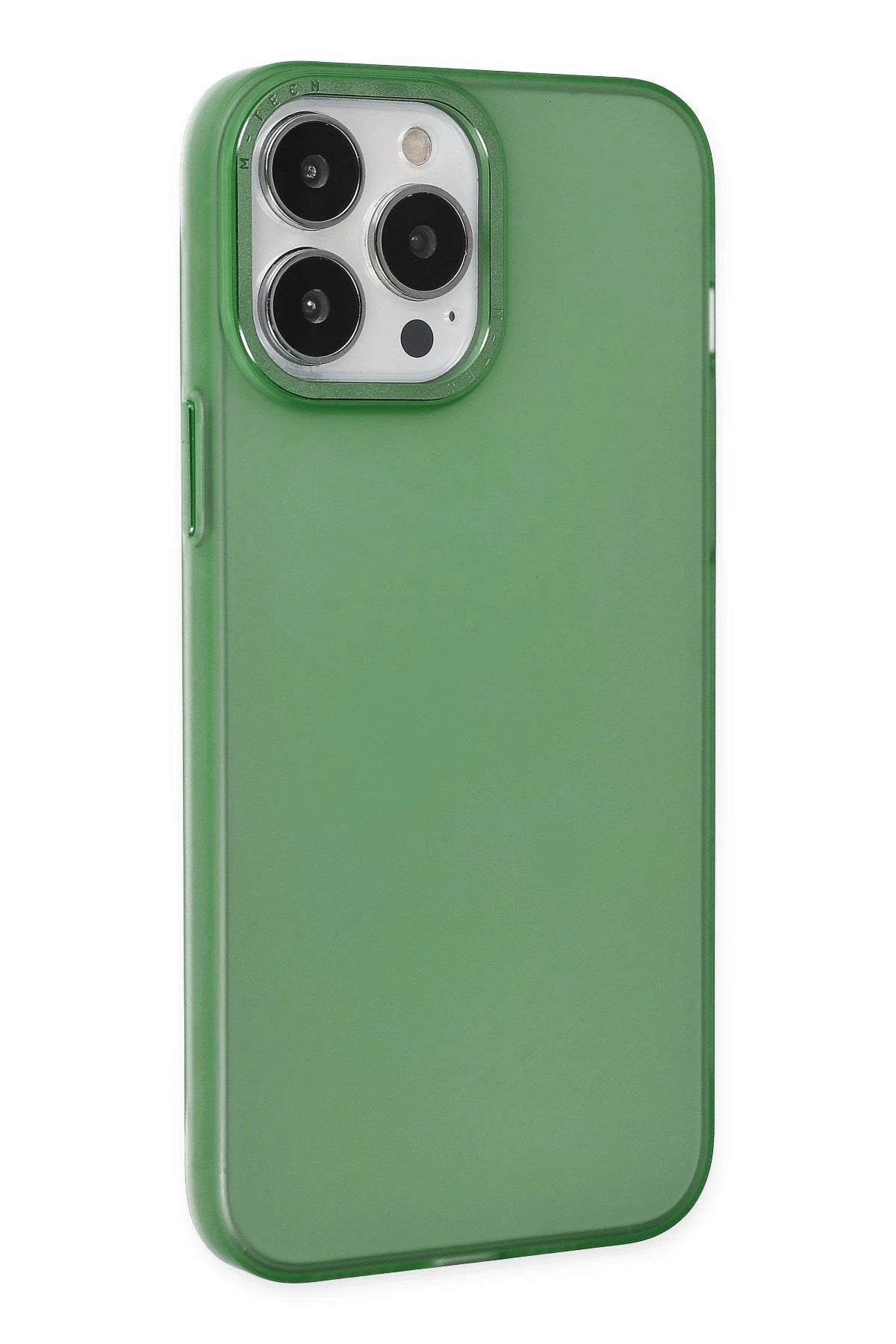 Mey İthalat® iPhone 13 Pro Kılıf Modos Metal Kapak - Koyu Yeşil