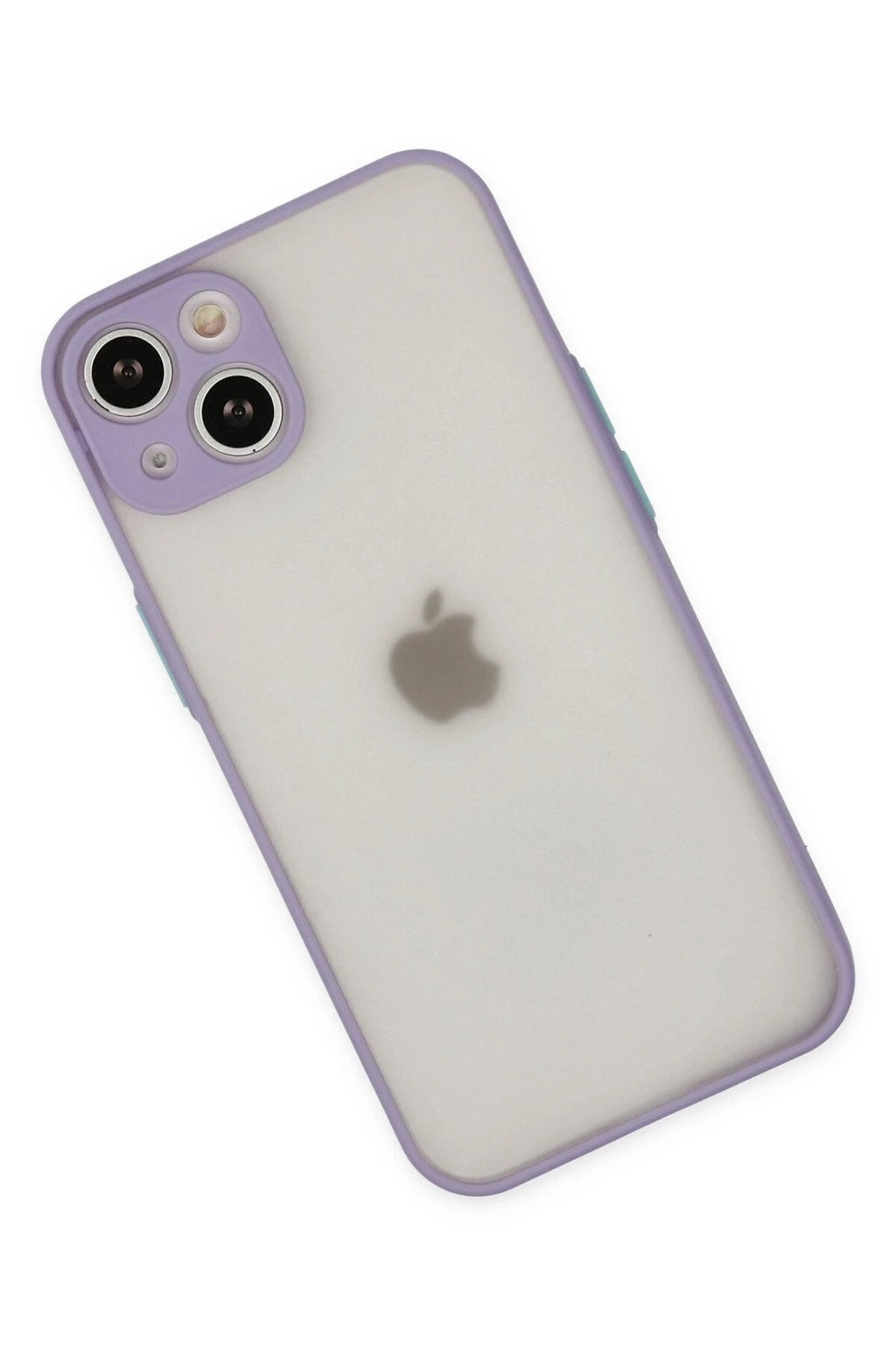 Mey İthalat® iPhone 15 Plus Kılıf Montreal Silikon Kapak - Mor