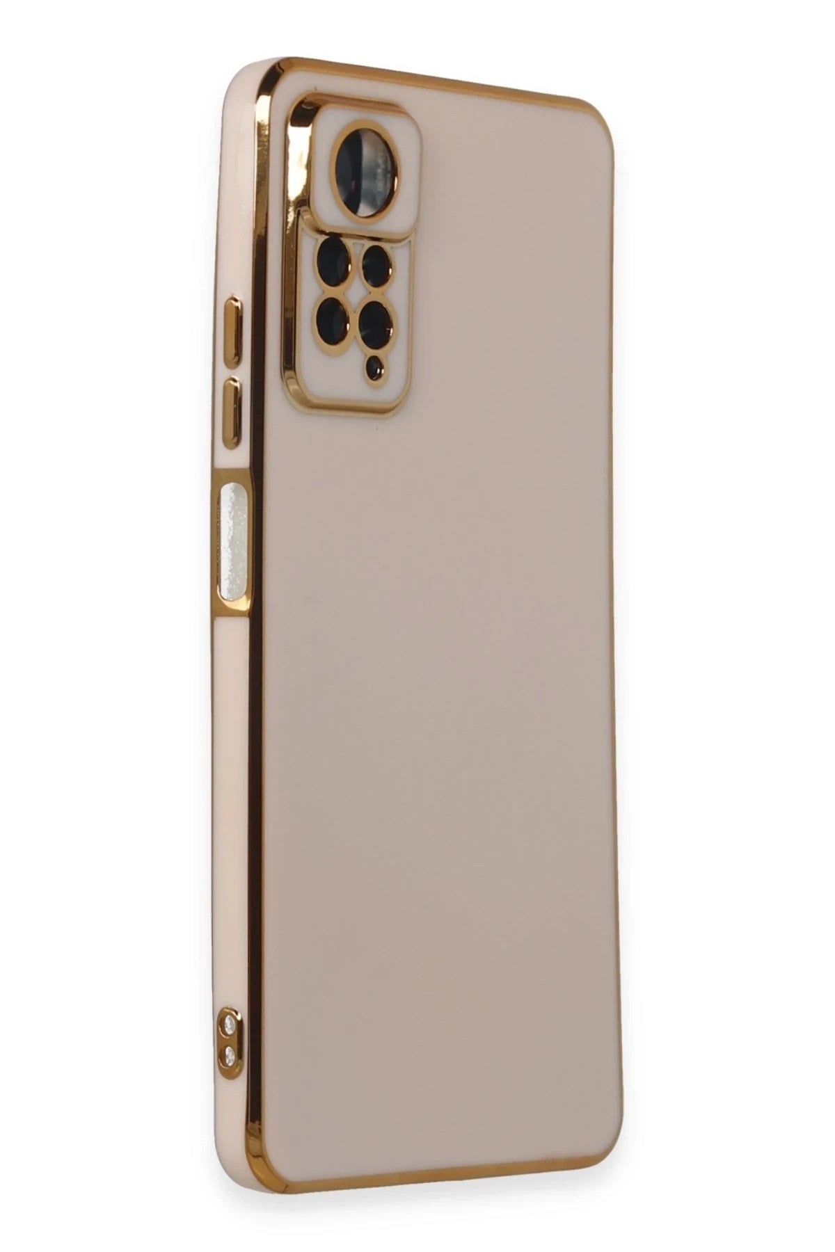 Mey İthalat® Redmi Note 11 Pro Kılıf Volet Silikon - Pembe
